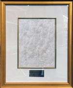 Highly Collectible and Rare Salvador Dali Hand-Signed Drypoint Etching