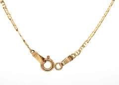 18kt Yellow gold Gucci style link chain necklace