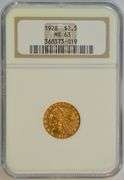 Super choice & Lovely BU 1928 $2.50 Indian Gold Piece. NGC MS63