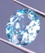 Ready to set 12x10mm 5.15ct sky blue Brazilian Topaz!