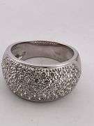 CERTIFIED BRAND NEW 18K WHITE GOLD DIAMOND BAND