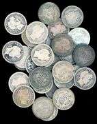 34 Assorted Barber Silver Dimes