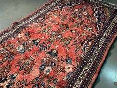 Stunning Persian Hamedan  Rug 3.8x14.