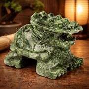 Natural Jade Dragon Turtle
