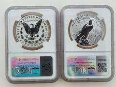 2023-S Morgan & Peace, NGC Reverse PF70 Early Releases