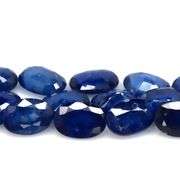 11.95ct cobalt blue Sapphire set from Madagascar -Heated only!!!