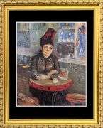 Vincent Van Gogh, Woman Sitting in the Café du Tambourin