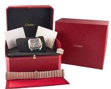 Cartier Santos De Cartier WSSA0071, 40MM, Blue Dial, Men’s Watch