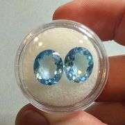 Beautifully matched 10.31ct Topaz pair