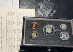 1993 US Premier Silver Proof Set.