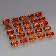 Rare 5.07ct top red amber Madeira Citrine set!