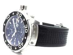 Tag Heuer Aquaracer black dial automatic watch