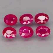 Collectors 2.43ct PIGEONS BLOOD Burmese Ruby set!!!