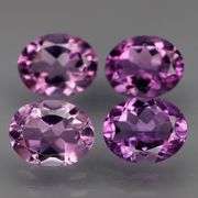 Glittering 9.50ct oval cut Bolivian Amethyst set
