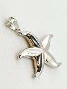 Italian 925 Sterling Silver large Starfish Pendant
