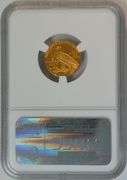 Very choice BU 1925-D $2.50 Indian Gold Piece. NGC MS63