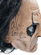Alice Cooper Autographed Mask & Custom Display Stand Exact Photo Proof ACOA