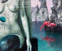 Surreal Elegance Original by Nelson Calderón Perez Nelson Calderon Statuette of Mind and Tide