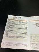 CERTIFIED AMAZING 14K WHITE GOLD AND DIAMOND RING