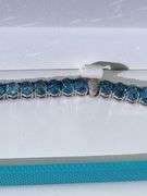 Vibrant Blue Topaz Bracelet
