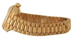 Rolex President Datejust 69178, 26MM, Custom Bark Finish, 18K Ladies Watch