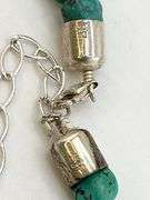 925 Sterling Silver Jay King DTR Nugget Cut Raw Turquoise Necklace