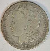 Scarce key date 1888-S Morgan Silver Dollar
