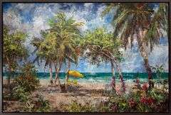 Tropical Serenity. Original by Elizabeth Roma Elizabeth Roma Tropical Serenity