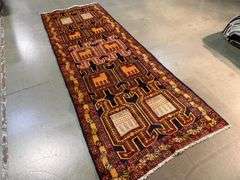 Stunning Persian Hamedan  Rug 3.6x9.7