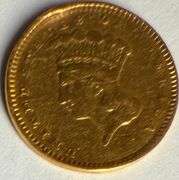 1862 Type 3 US Gold