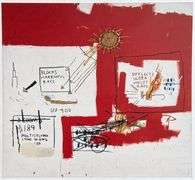Colorful Jean-Michel Basquiat From 'Symbols and Signs'