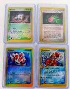 4 Pokémon 2003 Trade Cards