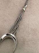 CERTIFIED 18K WHITE GOLD DIAMOND NECKLACE