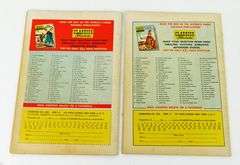 2 Classics Illustrated Comic Books, 1956