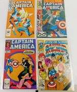 8 Captain America Marvel Comic Books