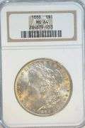 Better near Gem BU 1888-P Morgan Silver Dollar. NGC MS64