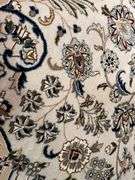 FINE SILK & WOOL KASHAN RUG 9x12