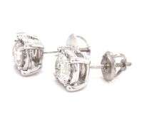 10kt White gold 1ctw diamond stud earrings