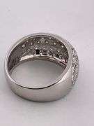 CERTIFIED BRAND NEW 18K WHITE GOLD DIAMOND BAND