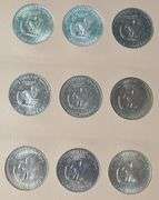 Ike Dollar Complete Set 1971-1978  Unc & Proofs with Varieties