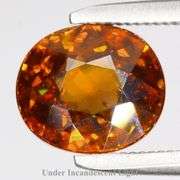 High fire! Rich color! 2.16ct VS Sphene from Madagascar!