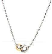 David Yurman Belmont double curb link necklace