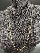 10k Yellow Gold Solid Franco Wheat Rope Chain 1.2mm Necklace 22"
