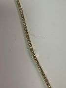 CERTIFIED BRAND NEW 14K YELLOW GOLD DIAMOND TENNIS BRACELET
