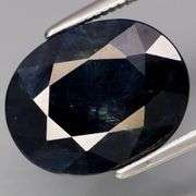 Simply incredible! 7.83ct midnight blue Sapphire -Heated only!