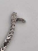 CERTIFIED 14K WHITE GOLD DIAMOND TENNIS BRACELET
