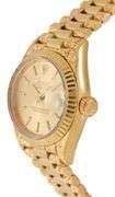 Rolex President Datejust 69178, 26MM, Custom Bark Finish, 18K Ladies Watch