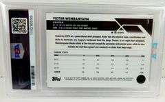 Victor Wembanyama Basketball Card, #1 - Mint 9