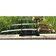3-Piece Samurai Katana Wakizashi and Tanto