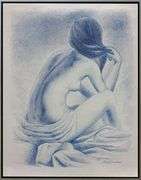 Resting Nude by Alberto Herrera